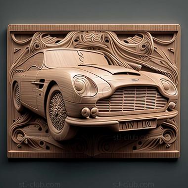 3D model Aston Martin DB5 (STL)